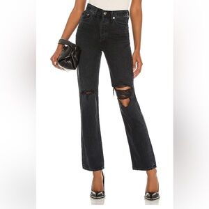 AGOLDE Lana mid-rise jeans